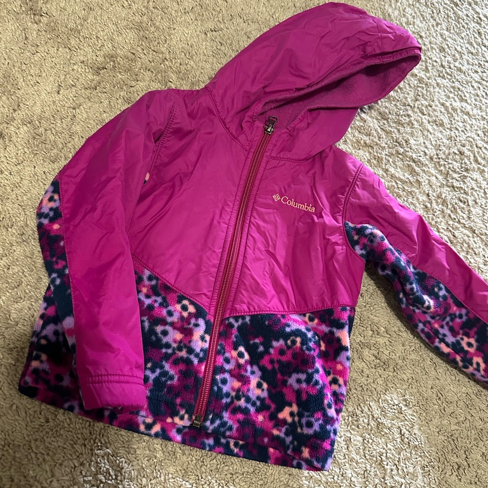 Toddler Girl Columbia Windbreaker Jacket